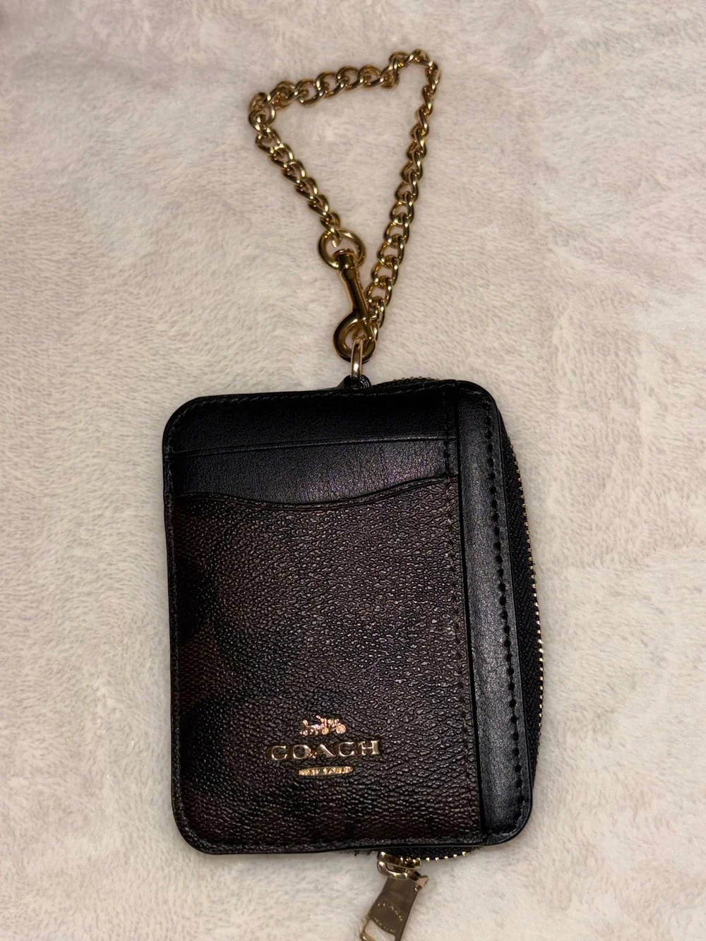 COACH chain wallet